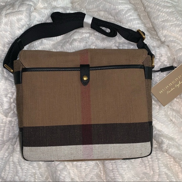 CANVAS CHECK BAILDON CAMERA BAG - Picture 11 of 12